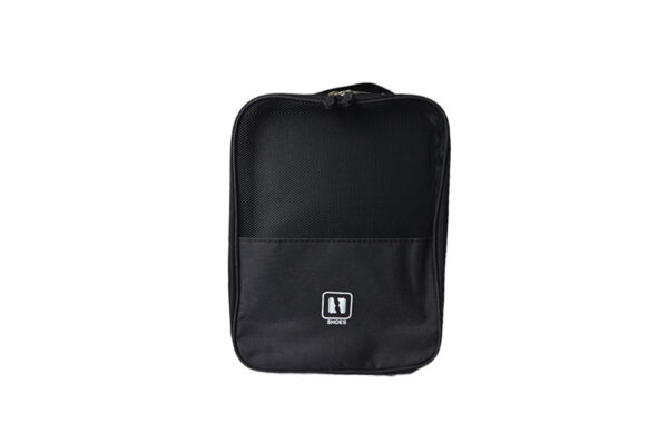 Alhambra Travel Shoe Bag with Breathable Mesh Top Cover in Polyfine or Polywash Material - Image 2