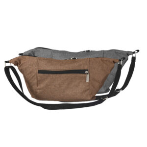 Getty Fanny Pack / Sling Bag with Outer Pocket in Polywash Fabric