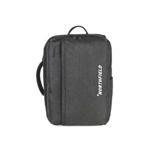 Lombard 2-Way Laptop Backpack, Top & Side Carry Handles, Tuck Away Shoulder Straps to Convert to Briefcase in Polyfine or Satin Fabric
