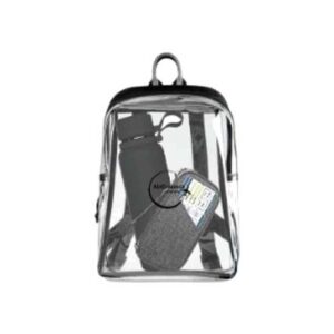 Carson Mini Clear Waterproof Backpack in PVC Plastic Material