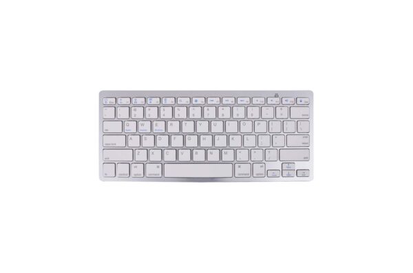 Columbia Rechargeable Wireless Keyboard Portable Slim Design Compatible with Apple & Android