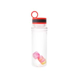 Redondo Plastic Water Bottle w/ Reusable Ice Cubes | 450 ml