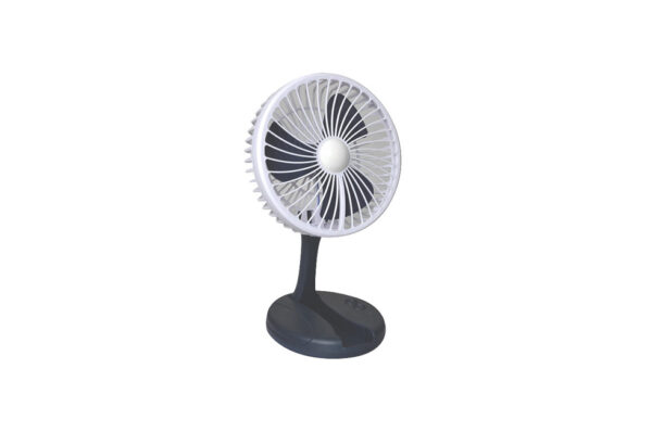 Photon Portable Foldable Desktop Fan w/ LED Light | 3-Gear Wind Speed | 3-4 Hours Working Time
