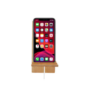 Petronas Wooden Tablet & Phone Stand Made of Walnut or Birch Wood Portable | Non-Slid | Universal