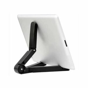 Tron Mobile Phone and Tablet Mini Stand in Durable Plastic Material | Self-adjusting | Dual Axis Adjustment