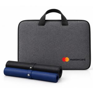 Stark Career Catalyst Set includes a Laptop Desk Mat in Synthetic Leather, Laptop Hand Bag and a Box of Choice