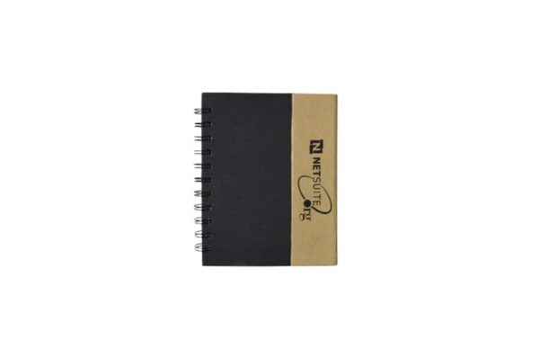 Sebastian Spiral Hard Cover Notebook w/ Pen & Sticky Notes
