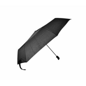Serenata Automatic 21" Tri-Fold Umbrella in Nylon | Auto Open & Close | Metal Post & Ribs Plastic Handle
