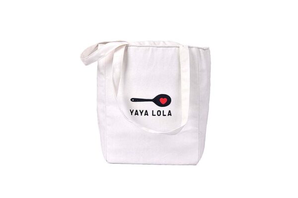 Belvedere Insulated Canvas Lunch Tote Bag