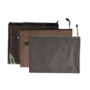 Radford Envelope Pouch in Polywash Material | Available in Grey, Light Brown, and Black