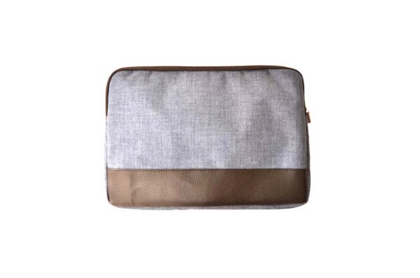 Wyoming 2-Toned Document Envelope in Polywash Material with Vegan Leather Accent