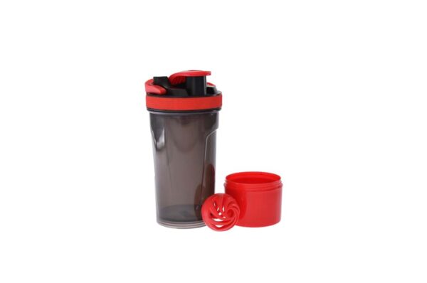 Malibu Plastic Bottle Shaker with Flip Top Lid | 450ml | Available in Red, Green and Blue Colors