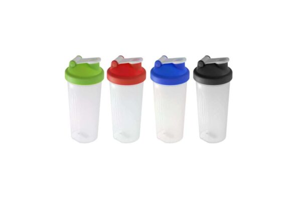 Belize Plastic Bottle Shaker with Flip Top Lid | 400ml | Available in Red, Green, Blue and Black Colors