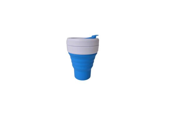 Brando Silicone Collapsible Pocket Cup with Flip Top Lid | 475ml