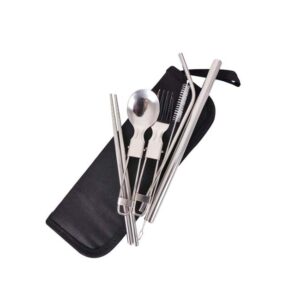 Rachel Stainless Cutlery Set with Black Pouch
