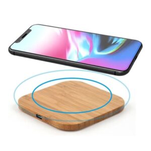 Alor Bamboo Wireless Charging Pad | Input: 5V/2A Output: 5V/1A