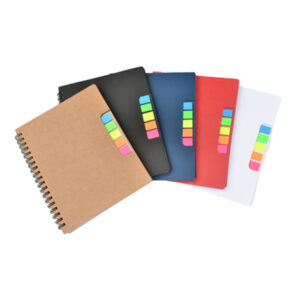 Gran Via Notebook with Sticky Notes