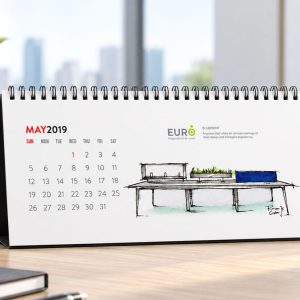Custom Panoramic Calendar - Signature
