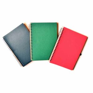 Willis Spiral Notebook with Synthetic Leather Cover | A5