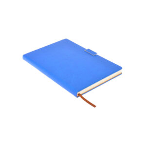Beluga Notebook with Synthetic Leather Cover