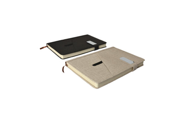Notebook with Pocket Cover