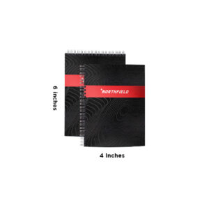 Dahl Flex Cover Spiral Notebook | Dimensions 4 x 6 inches | A6