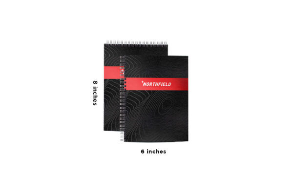 Dahl Flex Cover Spiral Notebook | Dimensions 6 x 8 inches | A5