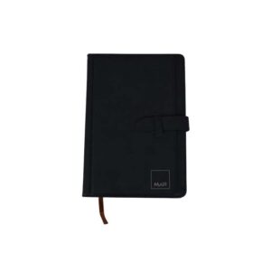 Sisley Journal with Card Pouch Insert in Vegan Leather Cover