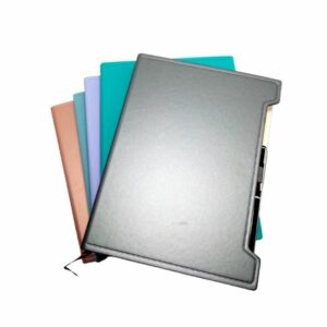 Villar Dated Planner in Faux Leather Material with Pen Hoop | A5 | 140 leaves 280 pages | with Sign Pen