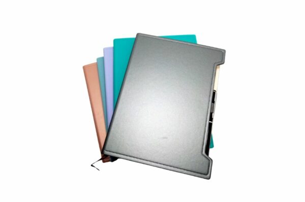 Villar Dated Planner in Faux Leather Material with Pen Hoop | A5 | 140 leaves 280 pages | with Sign Pen