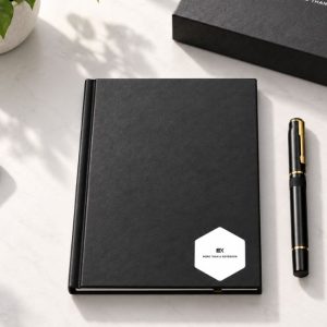 Prestine Customizable Executive Gift Set Includes Premium Journal with Pen