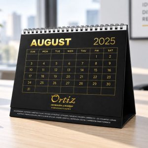 Custom Classic Wirebound Calendar - Signature Plus