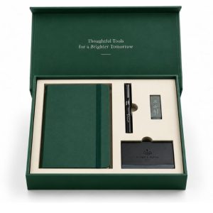 Valentina Lifestyle Essentials Gift Set Includes Journal, USB, Pen and Card Holder