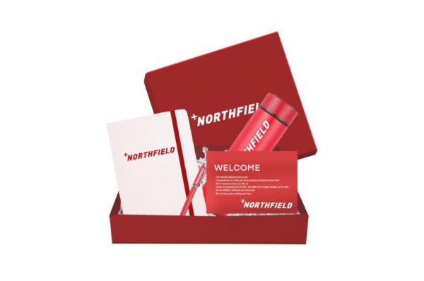 Richard Onboarding Essentials Set Includes, Notebook, Pen, and Tumbler