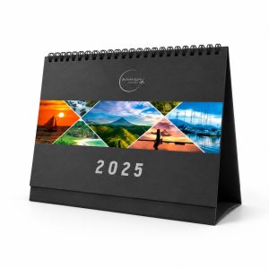 Custom Classic Wirebound Dark Editorial Image-Led Calendar - Signature