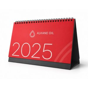 Custom Classic Wirebound Planner Design Calendar - Signature
