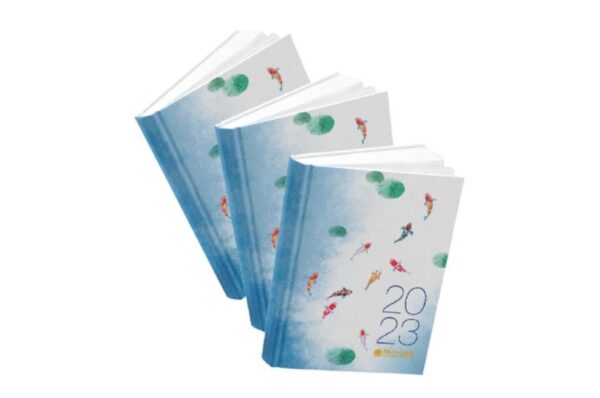 Custom Print Hardbound Lay Flat Grit Journal | Available in 3 sizes A6, A5 and B5 | Cream or White Paper