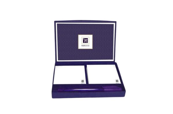 Fully Customizable Memo Masterpiece - Two Stacks of Notes with Pen