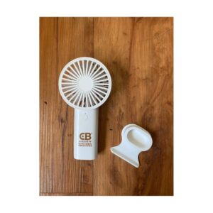 Portable Stand Fan with Detachable Base in ABS Plastic Material | 2W Power | 600 - 1000mAh