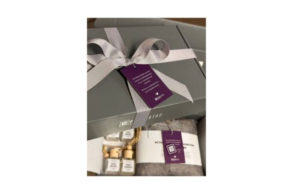 Fresh Harmony Gift Set Includes, Activated Bamboo Charcoal in a Pouch, 4 Aromatic Room Diffusers