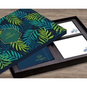 Tailored Stationery Set | 30 Correspondence Cards | Pulp Premium Journal | Choice of Rigid or Soft Box