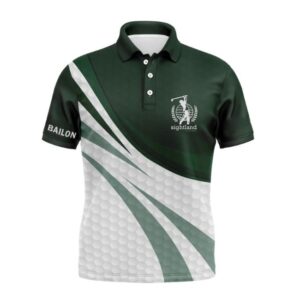 Martinez Custom Logo Golf Shirt in Drifit Material
