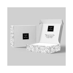 Custom Desktop Memo Pad in a Rigid Soft Box | 4.5 x 6 Inches