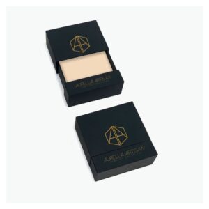 Custom Logo Square Notes in a Slider Box