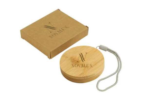 Aeronaut Multi-Charging Cable Set in Round Bamboo Case