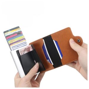 Arlington Vegan Leather Double Layer Wallet and Card Holder