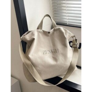 Estrela Large Cotton Canvas Tote Bag