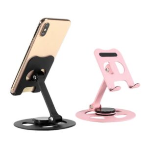 Horizon Carbon Steel Gadget Stand with 360-Degree Rotation