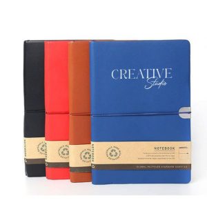 Hyperion Custom Vegan Leather RPET Notebook with GRS Inner Paper | A5 | Soft Cover