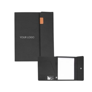 Filigree rPET Padfolio with Magnetic Enclosure